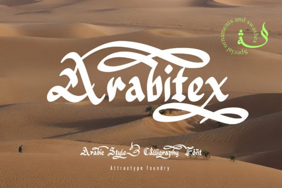 Arabitex: A Handwritten Arabic Typeface for Authentic Branding