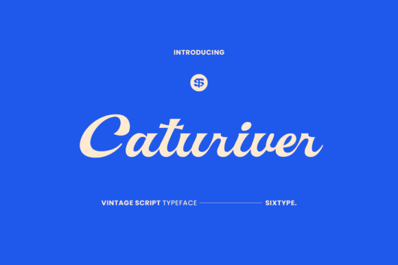 Caturiver: A Vintage Script Font for Memorable Branding