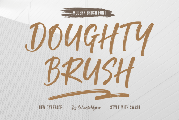 Doughty Brush Font for Stronger Branding
