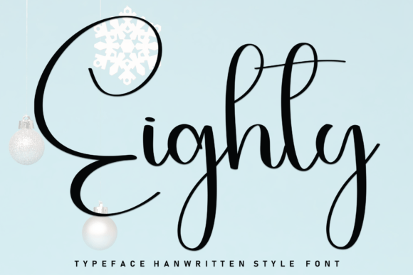 Eighty: A Handwritten Font for Modern Web Design