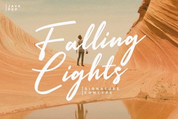 Falling Lights Font: Elevate Your Brand Identity
