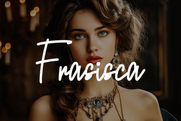 Frasisca: The Script Font for Scroll-Stopping Branding