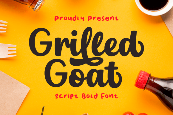 Grilled Goat: A Script Font for Memorable Branding