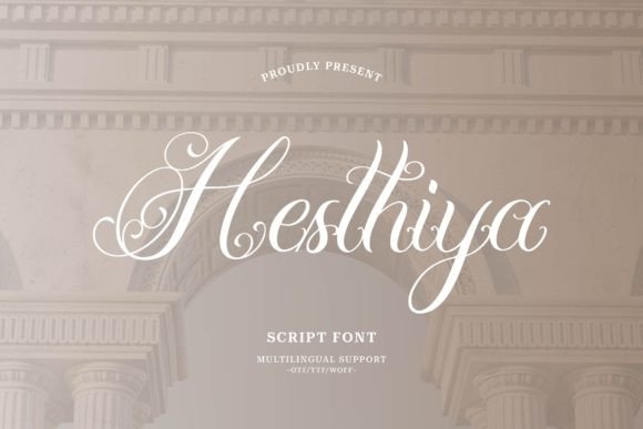 Hesthiya: A Bold Handwritten Font for Impactful Branding