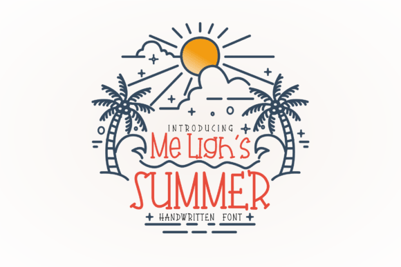 Me Lighs Summer: A Handwritten Font for Branding
