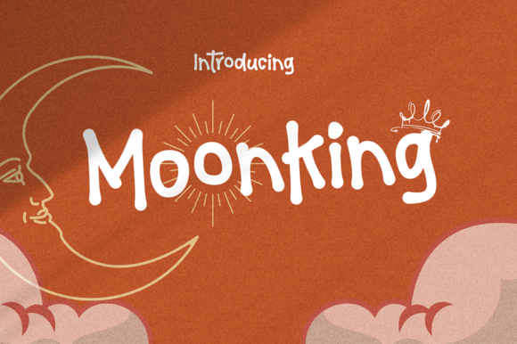 Moonking: A Handwritten Typeface for Editorial Design