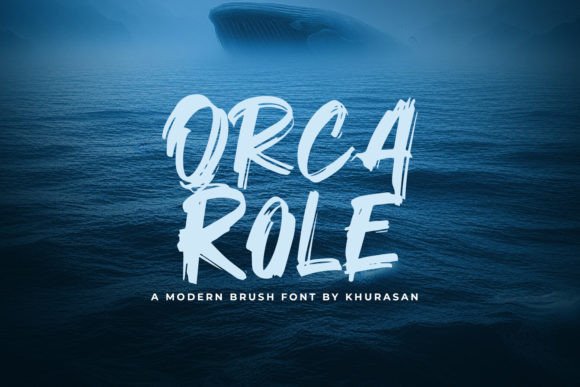 Orca Role: A Modern Font for Bold Brand Identity
