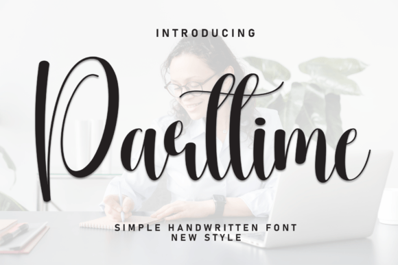 Parttime: A Handwritten Font for Relaxed Branding