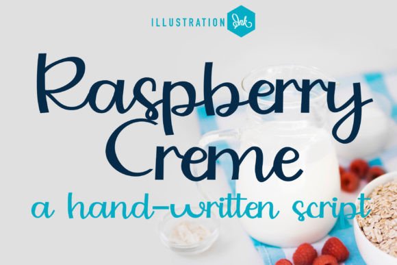 Raspberry Cream: The Handwritten Font for Scroll-Stopping Marketing