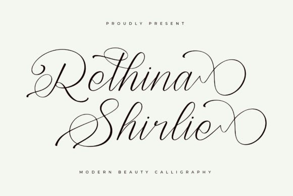 Rethina Shirlie: The Perfect Script Font for Handmade Brands