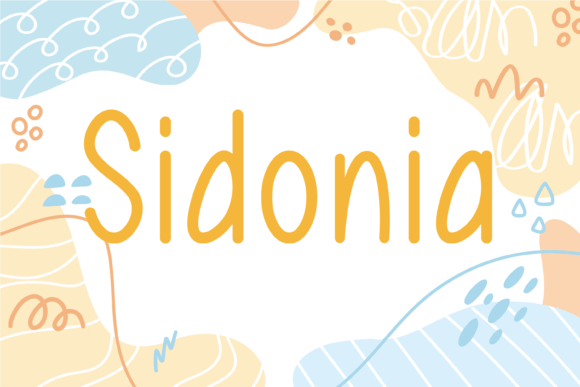 Sidonia: A Friendly Handwritten Font for Brands