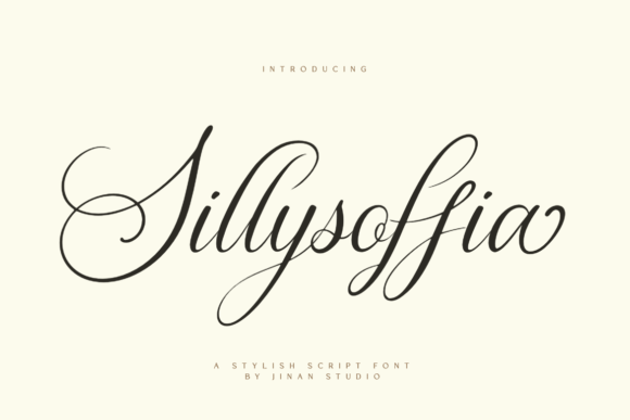 Sillysoffia: The Elegant Script Font for Handmade Brands
