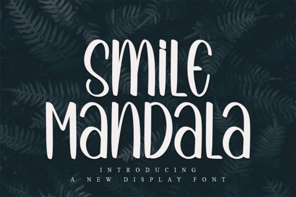 Smile Mandala: A Festive Font for Branding